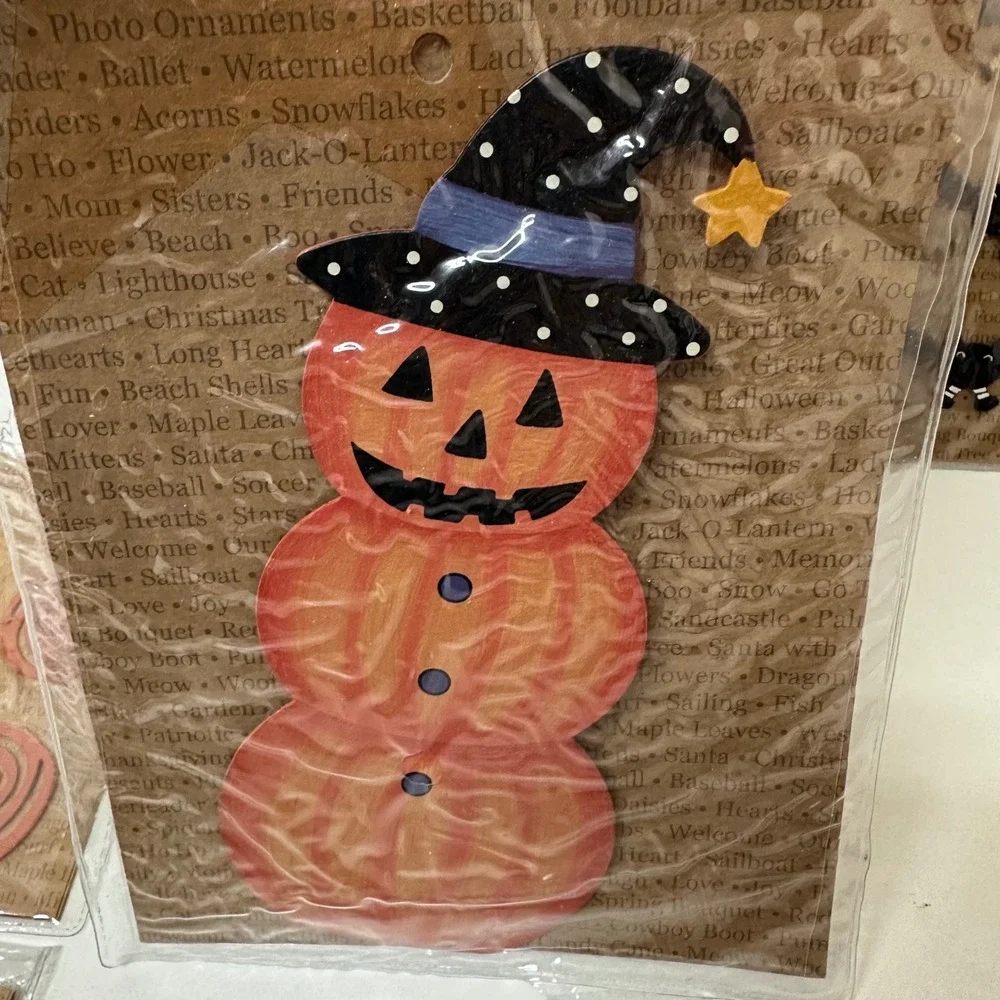 DEMDACO Roeda Embellish Your Story Halloween Magnets Pumpkin Bat Spider Lot